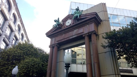 Fachada del viejo Banco Nación