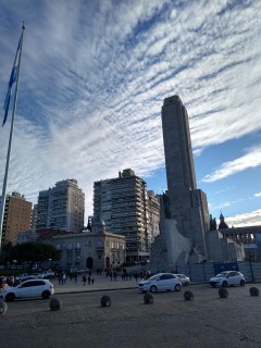 Cielo rosarino