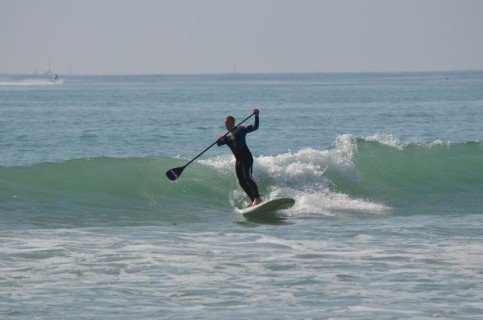 Stand Up Paddle: el deporte que es furor en Mar del Plata