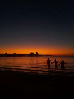 Atardecer en El Brete, Posadas