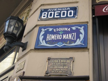 Esquina Homero Manzi: sitio histórico y tanguero