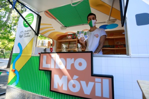 "Libro Móvil" en las ferias de la Ciudad de Buenos Aires