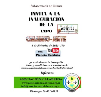 Calabro-Arte: el arte vive en la Asociación Calabresa
